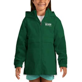Team 365 Youth Zone Protect Lightweight Jacket - Color: Sport Forest