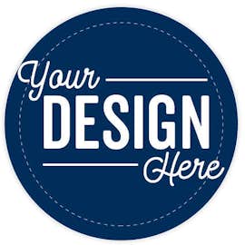 Full Color 2 in. Circle Magnet - Color: Navy