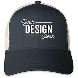 Econscious Organic/Recycled Trucker Hat - Color: Pacific / Oyster