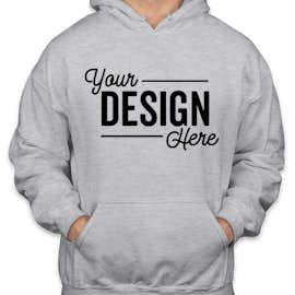 Gildan Midweight 50/50 Pullover Hoodie - Color: Ash