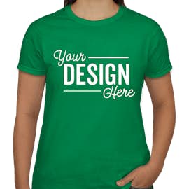 Canada - Gildan Ultra Cotton Women's T-shirt - Color: Irish Green