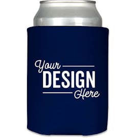Full Color Photo Can Cooler - Color: Navy