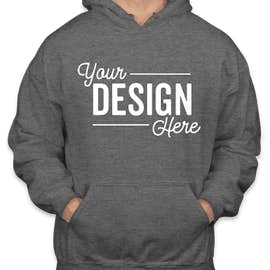 Gildan Midweight 50/50 Pullover Hoodie - Color: Graphite Heather