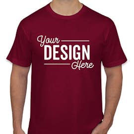 Canada - American Apparel Jersey T-shirt - Color: Cranberry