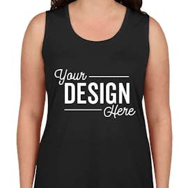 Anvil Women's Freedom Muscle Tank - Color: Black