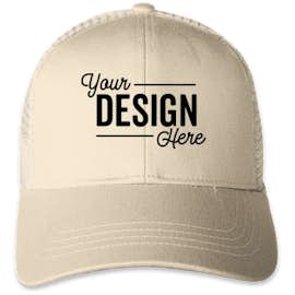 Econscious Organic/Recycled Trucker Hat - Color: Oyster / Oyster