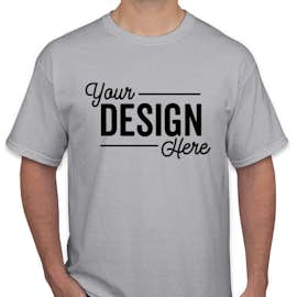 Canada - Gildan 100% Cotton T-shirt - Color: Ice Grey