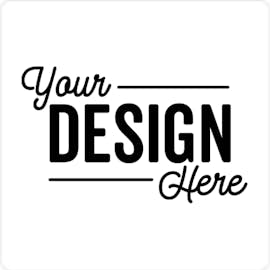 Full Color 3 in. Round Corner Square Vinyl Decal - Color: White