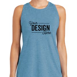 Sport-Tek Women's Tri-Blend Performance Tank - Color: Pond Blue Heather