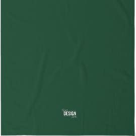 Midweight Embroidered Beach Towel - Color: Hunter Green