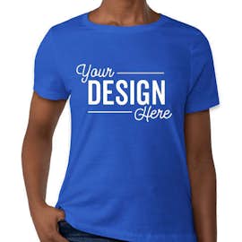 Bella + Canvas Women's Jersey T-shirt - Color: True Royal