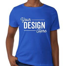 Bella + Canvas Women's Jersey T-shirt - Color: True Royal