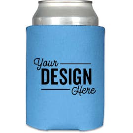 Foldable Can Cooler - Color: Light Blue