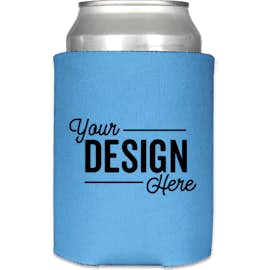 Foldable Can Cooler - Color: Light Blue