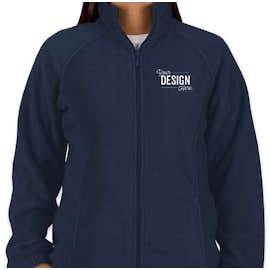 Harriton Women's Full Zip Fleece Jacket - Color: Navy