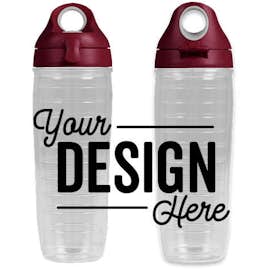 Tervis 24 oz. Sports Bottle with Lid (Full Color Wrap Print) - Color: Maroon / Grey
