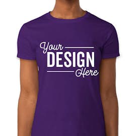 Gildan Ultra Cotton Women's T-shirt - Color: Purple
