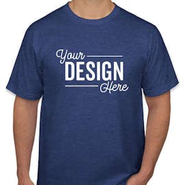 Canada - Anvil Jersey T-shirt - Color: Heather Blue