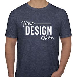Canada - Gildan Softstyle Jersey T-shirt - Color: Heather Navy