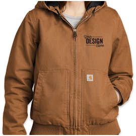 Carhartt Women’s Washed Duck Active Jacket - Color: Carhartt Brown