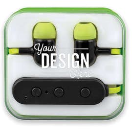 Color Pop Bluetooth Earbuds - Color: Lime Green