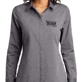 OGIO Women's Commuter Dress Shirt - Color: Gear Grey Heather