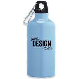 17 oz. Shorty Aluminum Water Bottle - Color: Light Blue