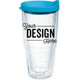 Tervis 24 oz. Classic Tumbler with Lid (Full Color Wrap Print) - Color: Turquoise