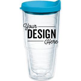 Tervis 24 oz. Classic Tumbler with Lid (Full Color Wrap Print) - Color: Turquoise