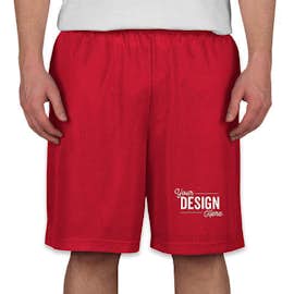 Sport-Tek Mesh Shorts - Color: True Red