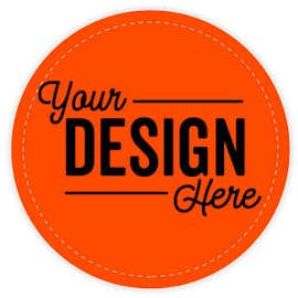 Full Color 3 in. Circle Magnet - Color: Orange
