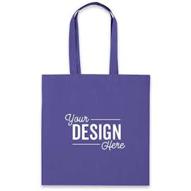 Lightweight 100% Cotton Tote - Color: Royal