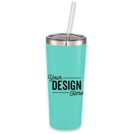 22 oz. Thor Copper Vacuum Insulated Tumbler - Color: Mint Green