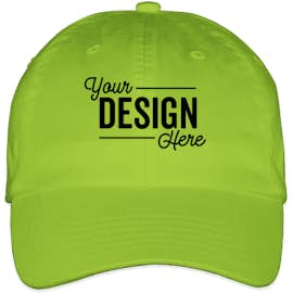 Valucap Bio-Washed Hat - Color: Neon Green
