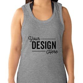 LAT Racerback Tank Dress - Color: Heather