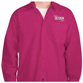 Port Authority Long Sleeve Easy Care Shirt - Color: Tropical Pink