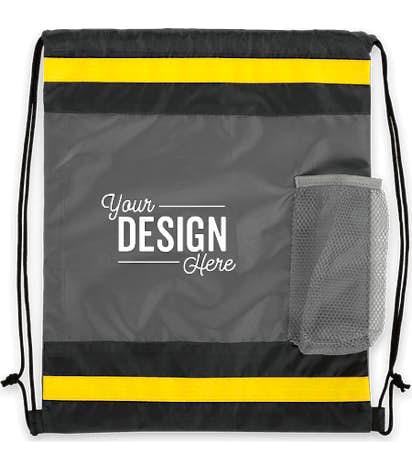 Coolrunning Mesh Pocket Drawstring Bag Coolrunning Mesh Pocket Drawstring Bag