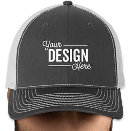 Canada - Richardson Snapback Trucker Hat - Color: Charcoal / White