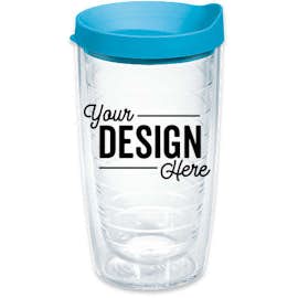 Tervis 16 oz. Classic Tumbler with Lid (Full Color Wrap Print) - Color: Turquoise