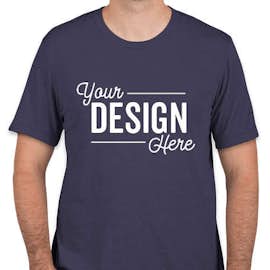 Canada - Bella + Canvas Tri-Blend T-shirt - Color: Navy Tri-Blend