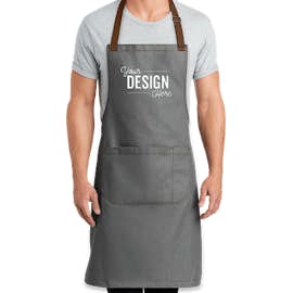Port Authority Market Full-Length Apron - Color: Ash Grey