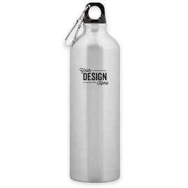 26 oz. Aluminum Water Bottle - Color: Silver
