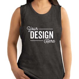 Next Level Women's Slim Fit Festival Muscle Tank - Color: Charcoal