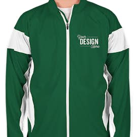 Team 365 Performance Warm-Up Jacket - Color: Sport Forest / White