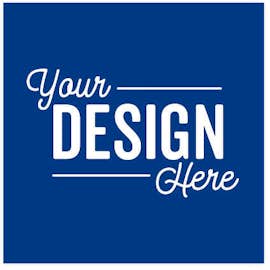 6 Feet Distance 12" Square Floor Decal - Color: Royal / White