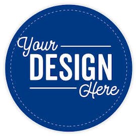 Full Color 3 in. Circle Magnet - Color: Royal Blue