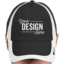 Nike Dri-FIT Technical Colorblock Hat - Color: Black / White