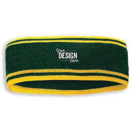 Holloway Homecoming Headband - Color: Forest / Light Gold
