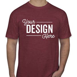 Canada - American Apparel 50/50 T-shirt - Color: Heather Cranberry