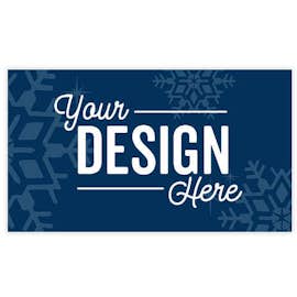 Full Color Business Card Magnet - .019" - Color: Holiday
